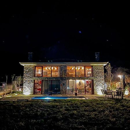 Modern Stone Villas With Swimming Pool Аливерион Экстерьер фото